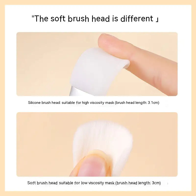 Double-headed Silicone Brush Facial Mask