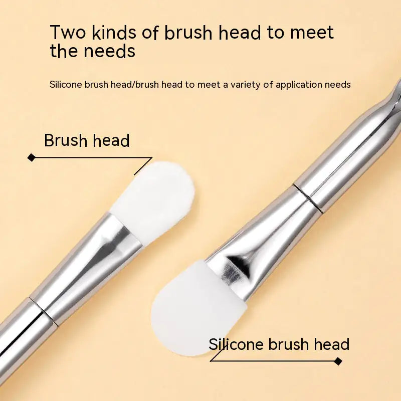 Double-headed Silicone Brush Facial Mask