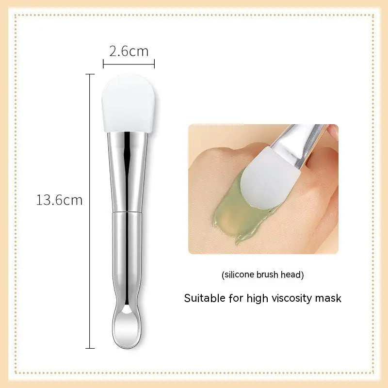 Double-headed Silicone Brush Facial Mask